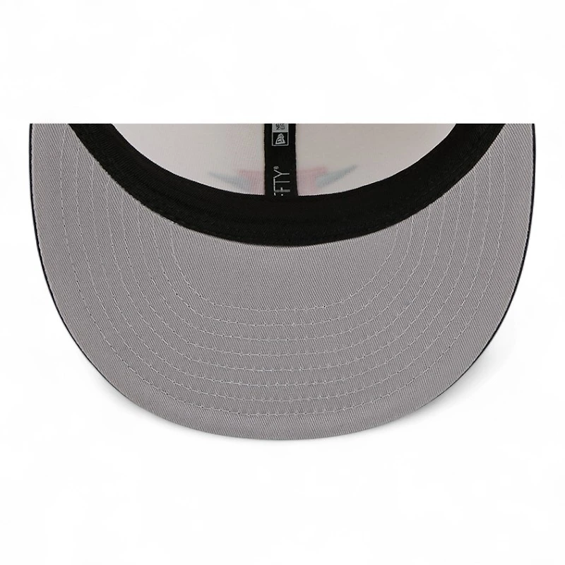 Houston Astros Chrome and Navy Mascot Team Pin New Era 9FIFTY Snapback