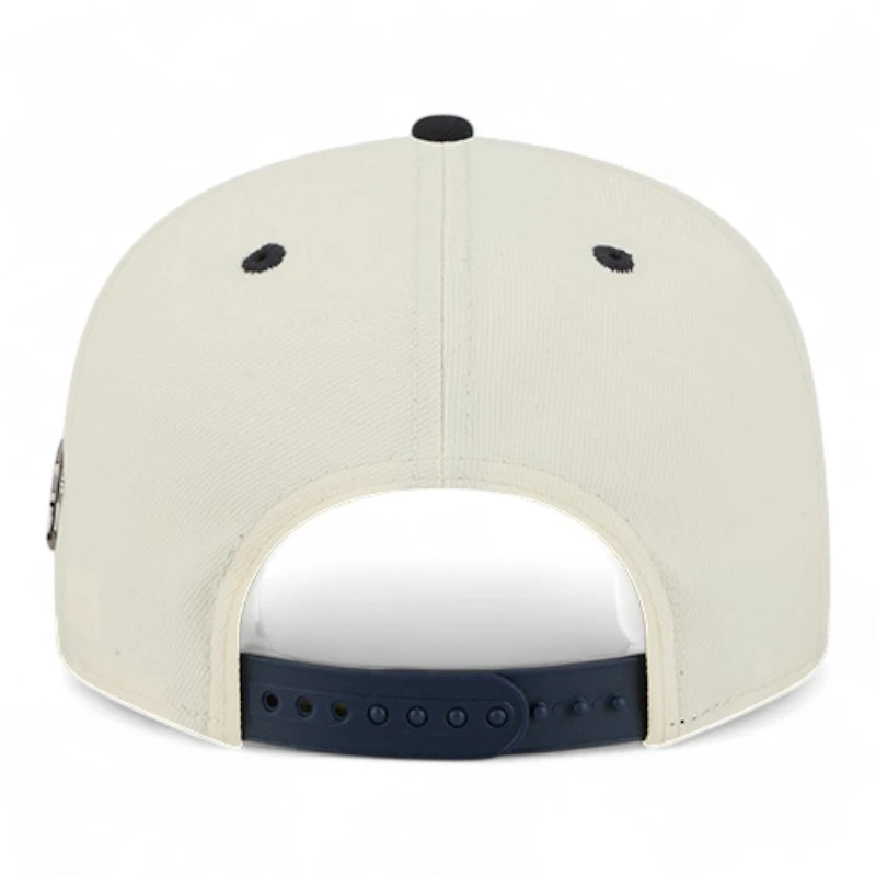 Houston Astros Chrome and Navy Mascot Team Pin New Era 9FIFTY Snapback