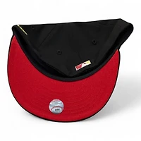 Florida Marlins Black and Red 10th Anniversary Patch UV New Era 59FIFTY Fitted Hat
