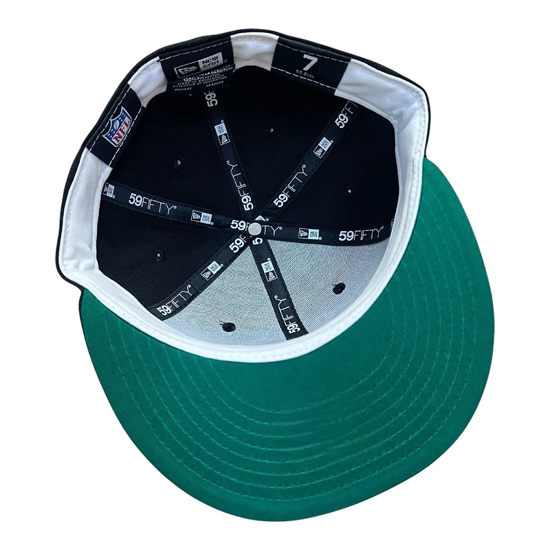 San Francisco 49ers Block Letter Logo Grey UV New Era 59FIFTY Fitted Hat