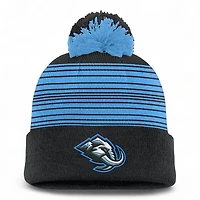 Utah Mammoth Black and Blue Fundamental Spirit Cuffed Knit Beanie Hat