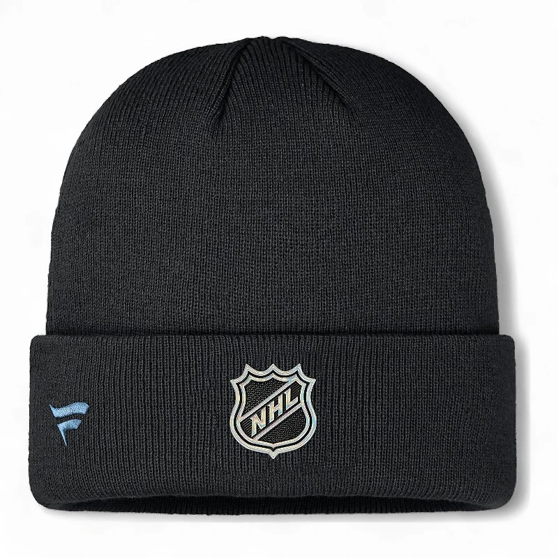 Utah Mammoth Black Property of Utah Cuffed Knit Beanie Hat