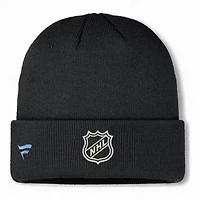 Utah Mammoth Black Property of Utah Cuffed Knit Beanie Hat