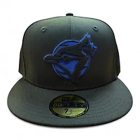 Toronto Blue Jays Black and Royal with UV New Era 59FIFTY Fitted Hat