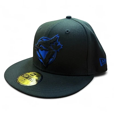 Toronto Blue Jays Black and Royal with UV New Era 59FIFTY Fitted Hat