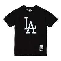 Los Angeles Dodgers Basic LA Logo Mitchell & Ness T-Shirt