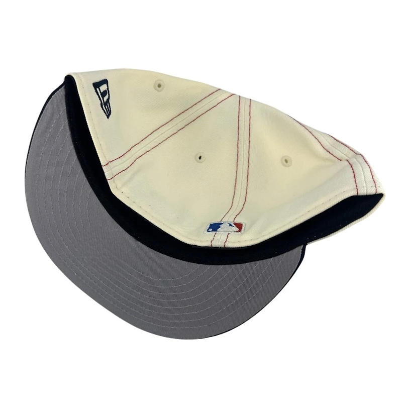 Los Angeles Dodgers Chrome and Navy 2025 Tokyo Series Patch Grey UV New Era 59FIFTY Fitted Hat