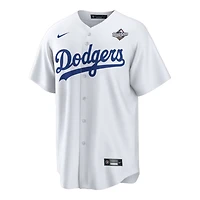 Los Angeles Dodgers Teoscar Hernández White 2025 World Series Home Nike Replica Player Jersey