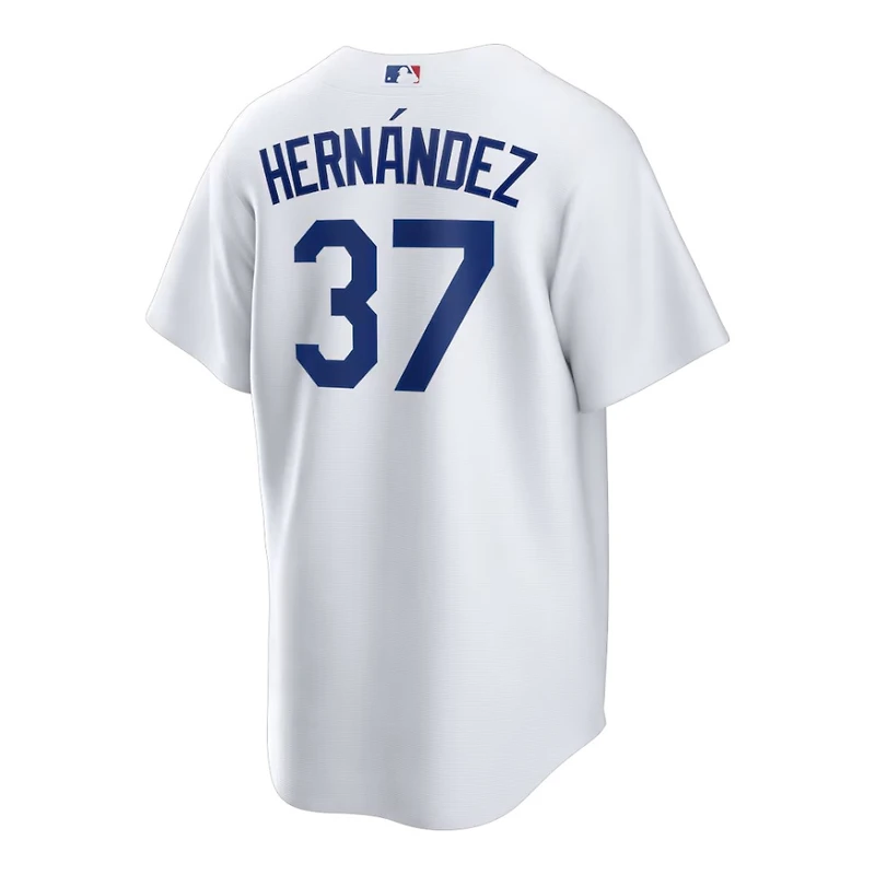 Los Angeles Dodgers Teoscar Hernández White 2025 World Series Home Nike Replica Player Jersey