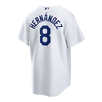 Los Angeles Dodgers Enrique "Kike" Hernández White 2025 World Series Home Nike Replica Player Jersey
