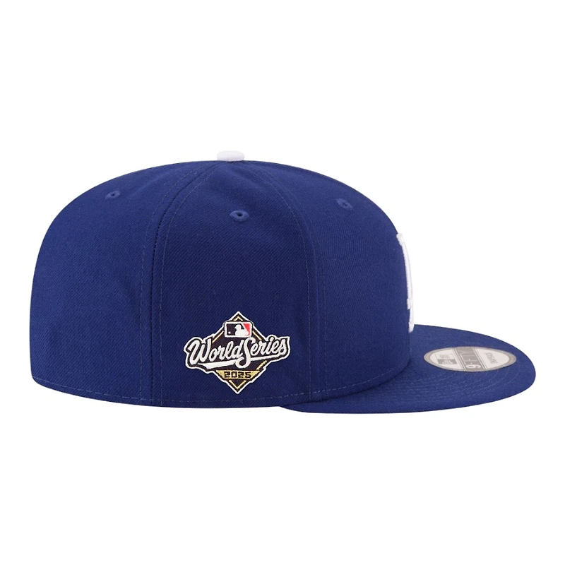 Los Angeles Dodgers Royal Blue 2025 World Series Side Patch New Era 9FIFTY Snapback Hat