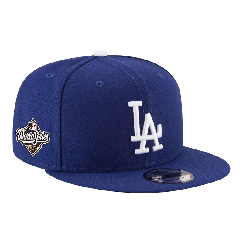 Los Angeles Dodgers Royal Blue 2025 World Series Side Patch New Era 9FIFTY Snapback Hat