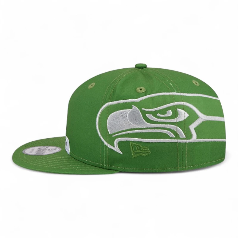 Seattle Seahawks Green Rivalry NFL Helmet Pack New Era 9FIFTY Snapback Hat
