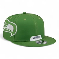 Seattle Seahawks Green Rivalry NFL Helmet Pack New Era 9FIFTY Snapback Hat