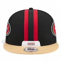 San Francisco 49ers Black and Gold Rivalry NFL Helmet Pack New Era 9FIFTY Snapback Hat