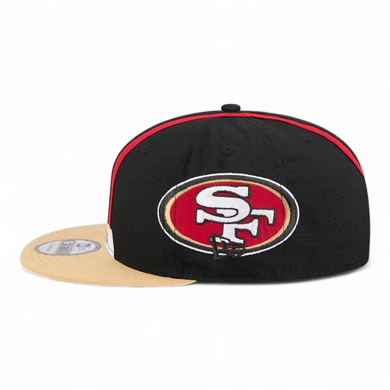 San Francisco 49ers Black and Gold Rivalry NFL Helmet Pack New Era 9FIFTY Snapback Hat