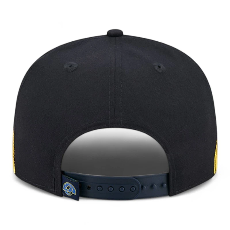 Los Angeles Rams Black Rivalry NFL Helmet Pack New Era 9FIFTY Snapback Hat