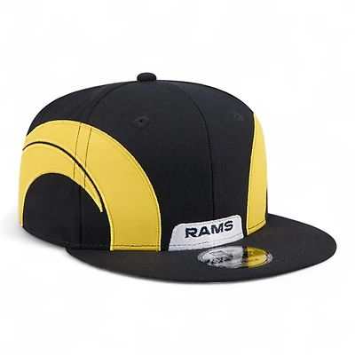 Los Angeles Rams Black Rivalry NFL Helmet Pack New Era 9FIFTY Snapback Hat