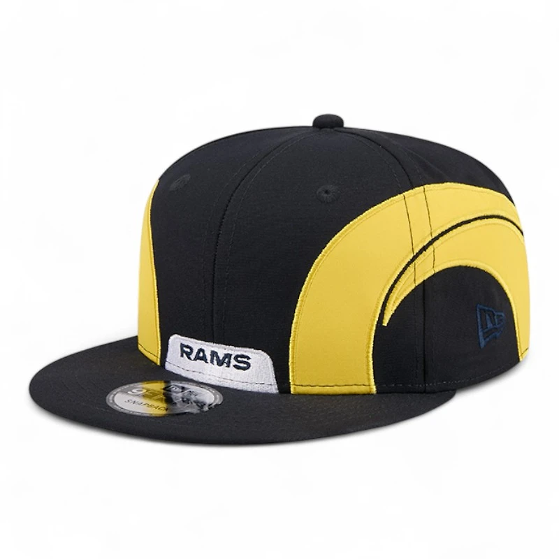Los Angeles Rams Black Rivalry NFL Helmet Pack New Era 9FIFTY Snapback Hat