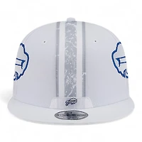 Buffalo Bills Light Gray and White Rivalry NFL Helmet Pack New Era 9FIFTY Snapback Hat