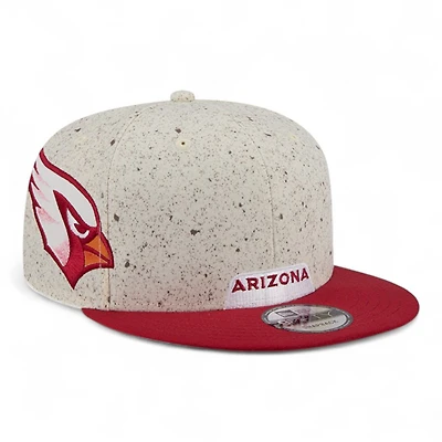 Arizona Cardinals Cream and Red Rivalry NFL Helmet Pack New Era 9FIFTY Snapback Hat