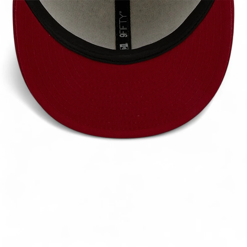 Arizona Cardinals Cream and Red Rivalry NFL Helmet Pack New Era 9FIFTY Snapback Hat