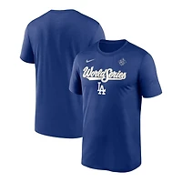 Los Angeles Dodgers Royal Nike 2025 World Series Authentic Collection Legend Dri Fit T-Shirt
