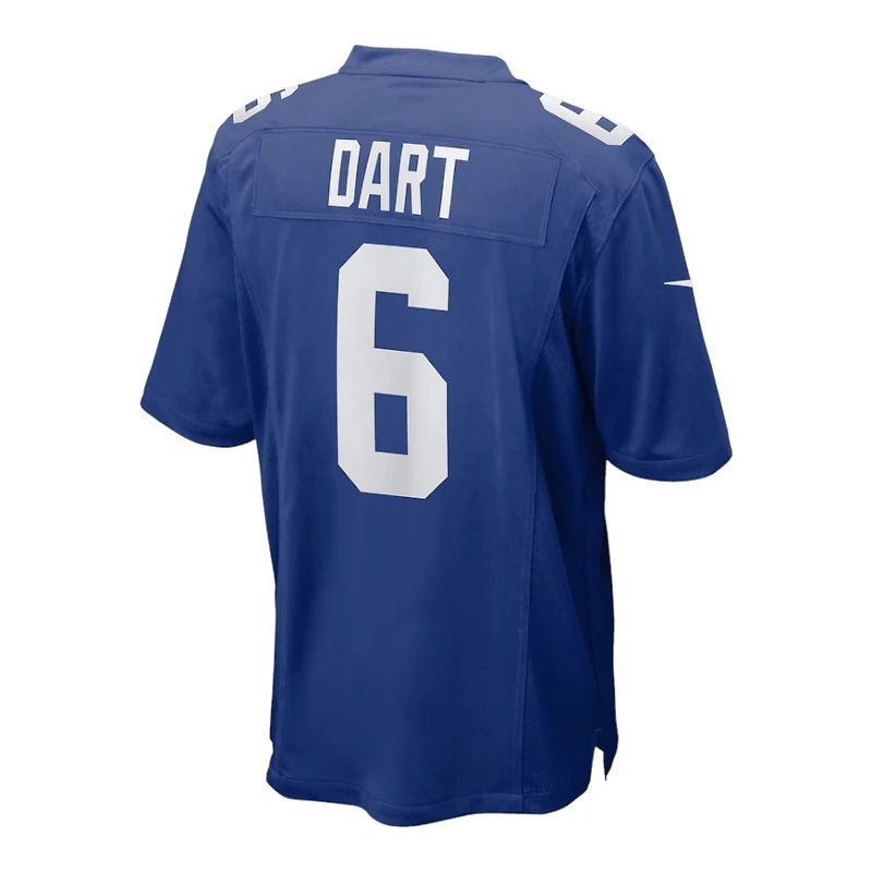 New York Giants Jaxson Dart Royal Blue Home Nike Game Jersey