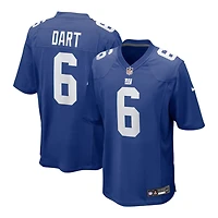 New York Giants Jaxson Dart Royal Blue Home Nike Game Jersey