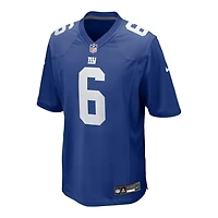 New York Giants Jaxson Dart Royal Blue Home Nike Game Jersey