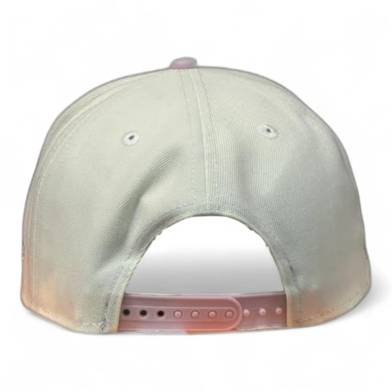 Tennessee Volunteers Chrome and Light Pink 100 Years Patch New Era 9FIFTY A-Frame Snapback Hat