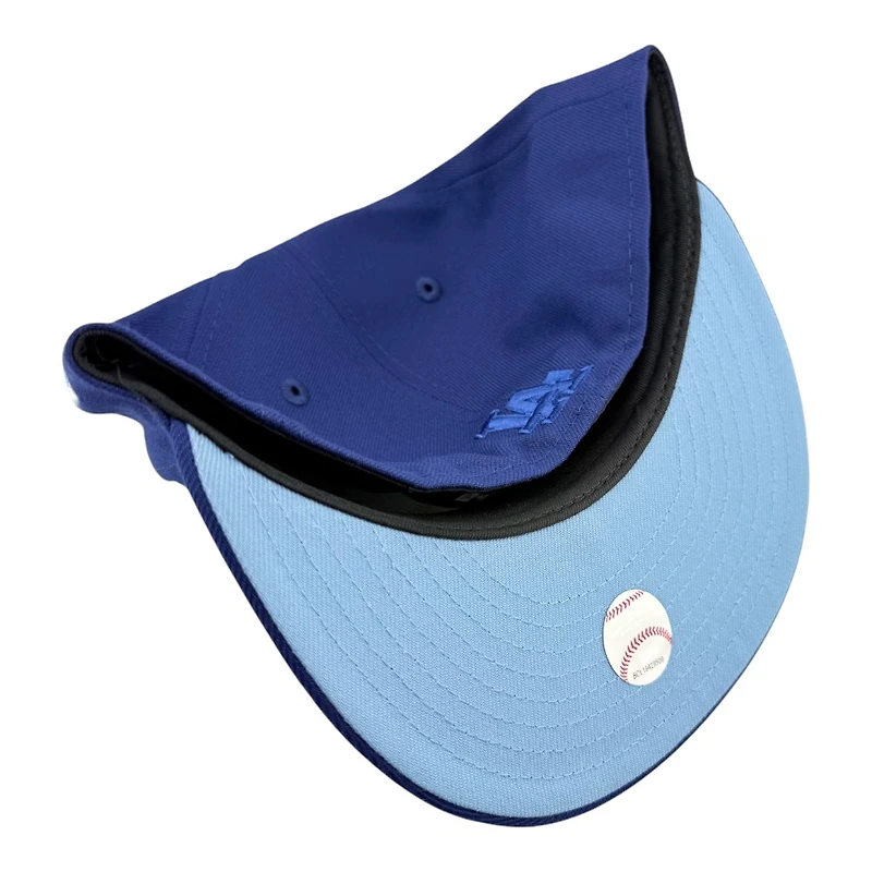 Los Angeles Dodgers Royal Blue "Bleed Blue" 40th Anniversary Patch Icy UV New Era 59FIFTY Fitted Hat