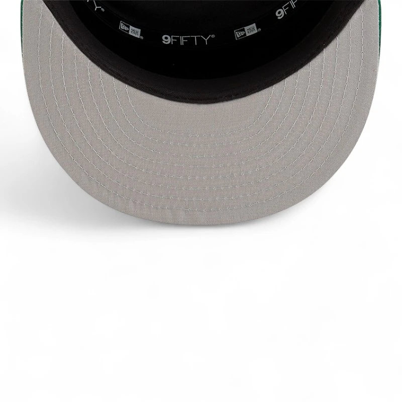 Youth Boston Celtics Green and White NBA Tip Off New Era 9FIFTY Split Panel Snapback Adjustable Hat