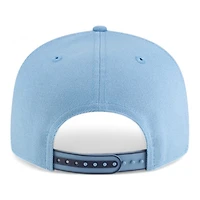 Youth Memphis Grizzlies Blue and White NBA Tip Off New Era 9FIFTY Split Panel Snapback Adjustable Hat