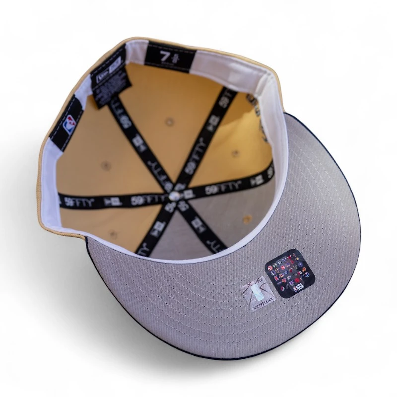 Denver Nuggets Vegas Gold Oceanside 2T Blue Leon the Lab Jamal Murray Patch Grey UV New Era 59FIFTY Fitted Hat