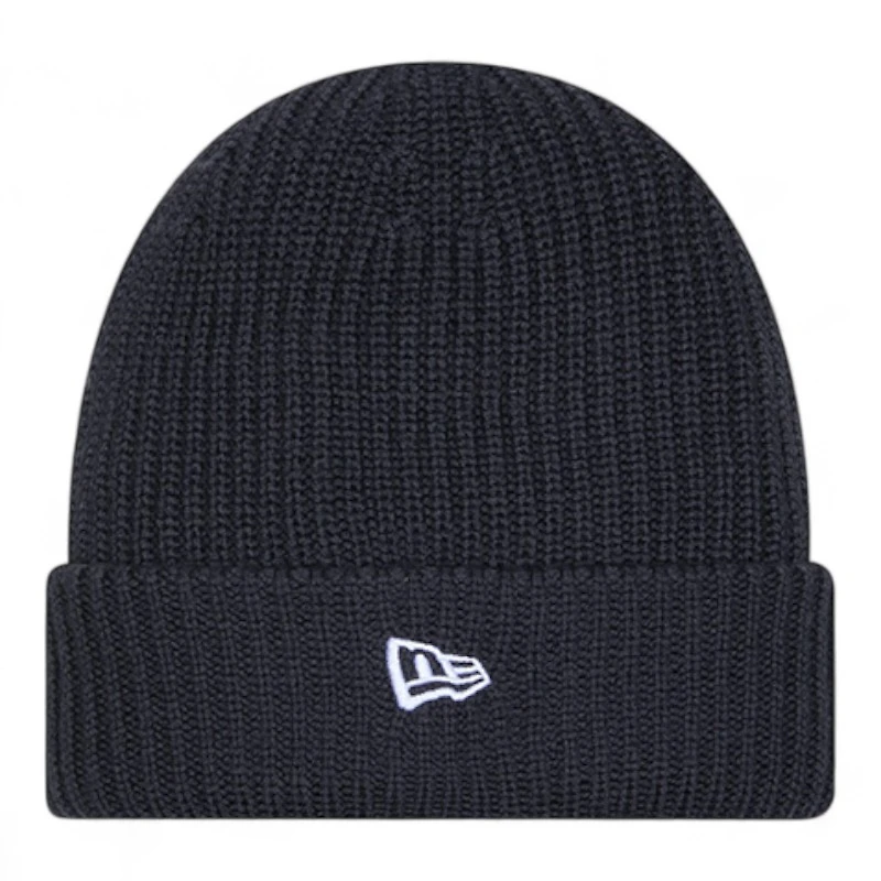 Seattle Seahawks Black 2025 Sideline Cold Weather Steel Clouds New Era Cuffed Beanie Knit Hat