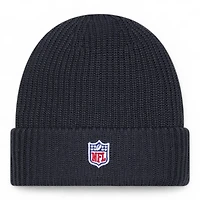 San Francisco 49ers Black 2025 Sideline Cold Weather Steel Clouds New Era Cuffed Beanie Knit Hat
