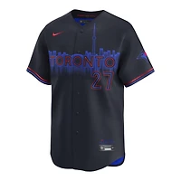 Toronto Blue Jays Vladimir Guerrero Jr. Black City Connect Nike Limited Player Jersey
