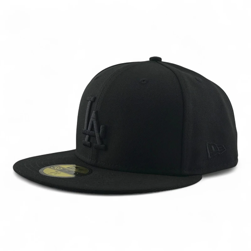 Los Angeles Dodgers Black with Gold 2025 World Series Patch Grey UV New Era 59FIFTY Fitted Hat