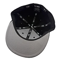 Los Angeles Dodgers Black with Gold 2025 World Series Patch Grey UV New Era 59FIFTY Fitted Hat