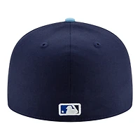 Toronto Blue Jays Navy and Powder 2025 World Series Patch New Era 59FIFTY Fitted Hat