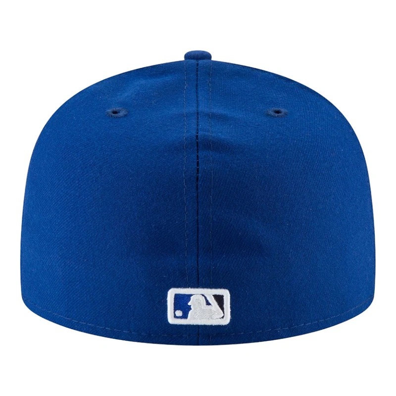 Toronto Blue Jays Royal 2025 World Series Patch New Era 59FIFTY Fitted Hat