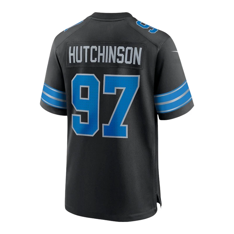 Detroit Lions Aidan Hutchinson Nike Black Game Player Jersey