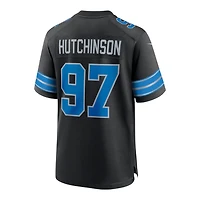 Detroit Lions Aidan Hutchinson Nike Black Game Player Jersey