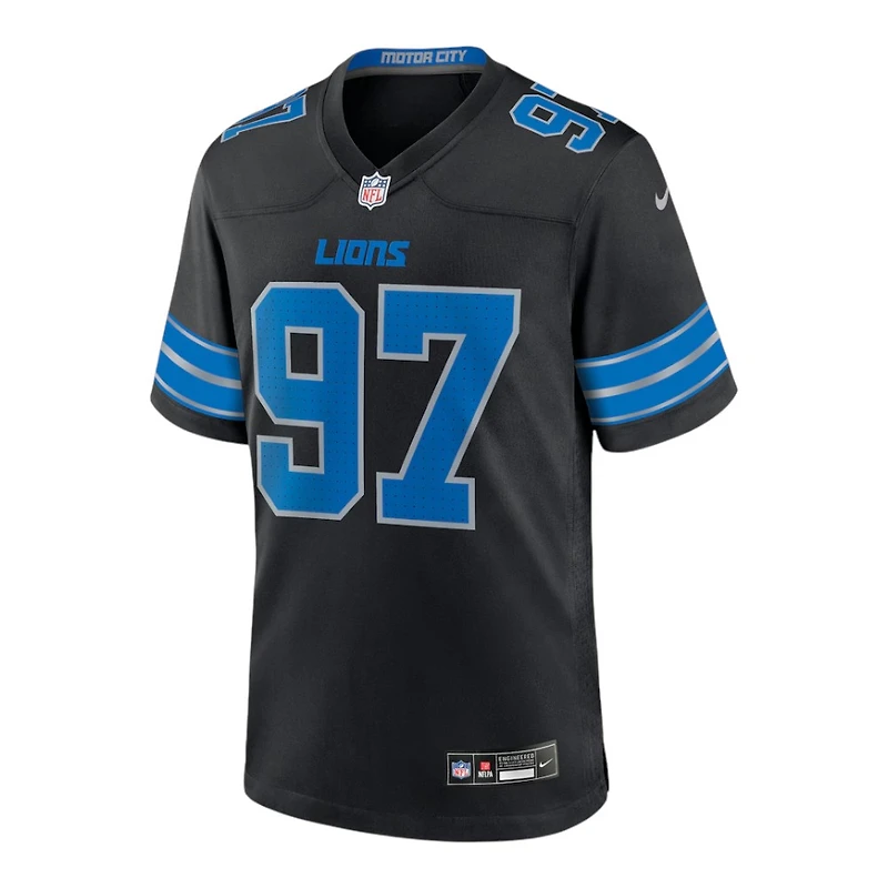 Detroit Lions Aidan Hutchinson Nike Black Game Player Jersey