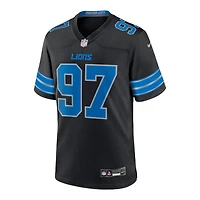 Detroit Lions Aidan Hutchinson Nike Black Game Player Jersey