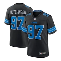 Detroit Lions Aidan Hutchinson Nike Black Game Player Jersey