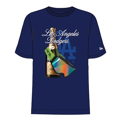 Los Angeles Dodgers Blue "Champagne Goggles" New Era T-Shirt