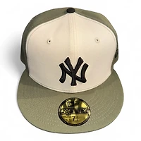 New York Yankees Olive and Chrome with Gray UV Era 59FIFTY Fitted Hat