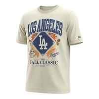 Los Angeles Dodgers Cream Fall Classic New Era T-Shirt